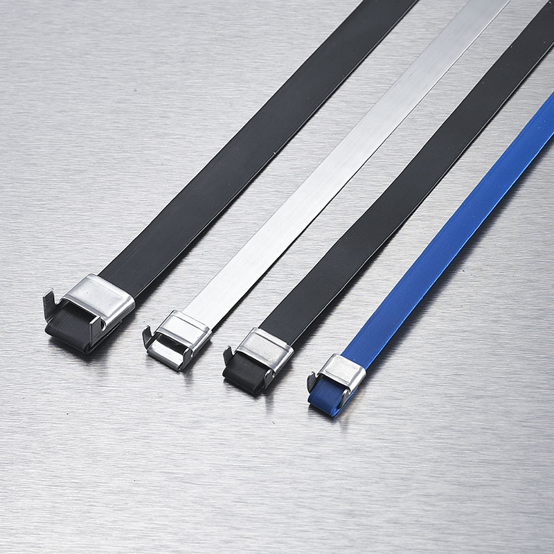 L buckle stainless steel cable tie