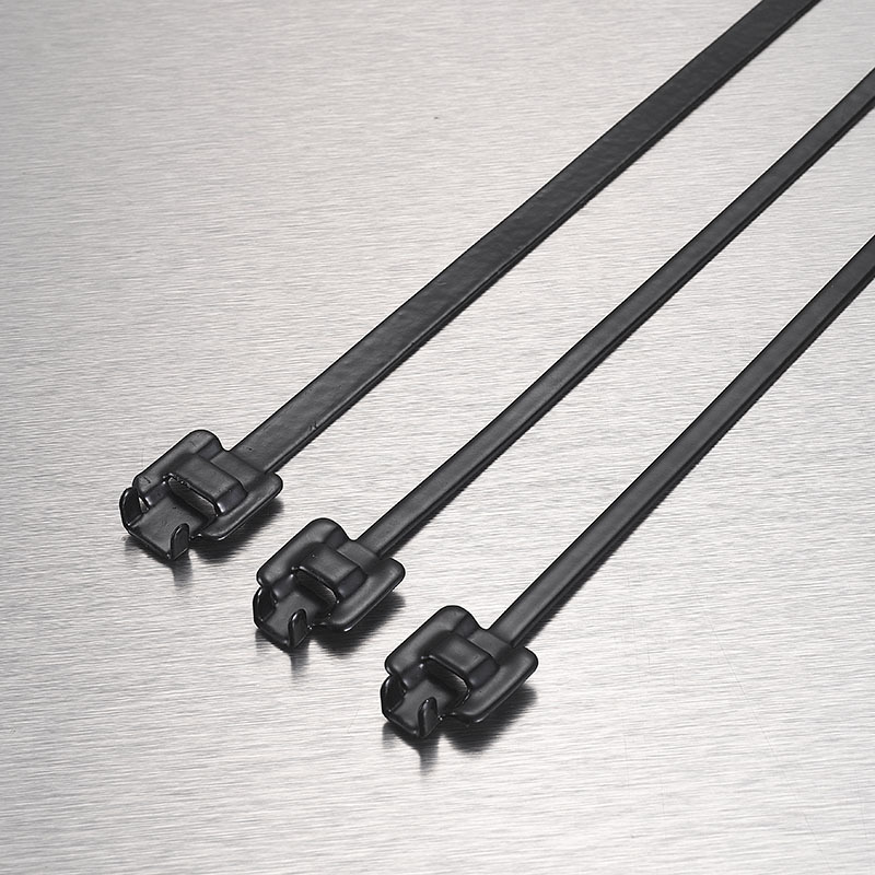 Releasable stainless steel cable tie