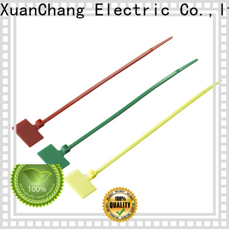XCCH cable tag tie manufacturers for pulping