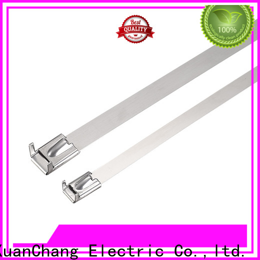 XCCH stainless steel ball lock cable tie supply for industrial
