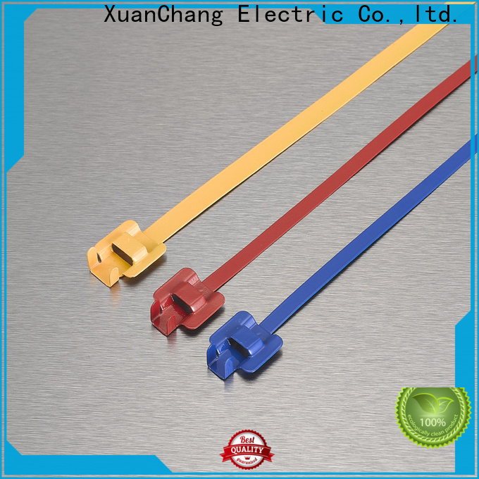 XCCH pvc coated ss cable ties for business for pulping