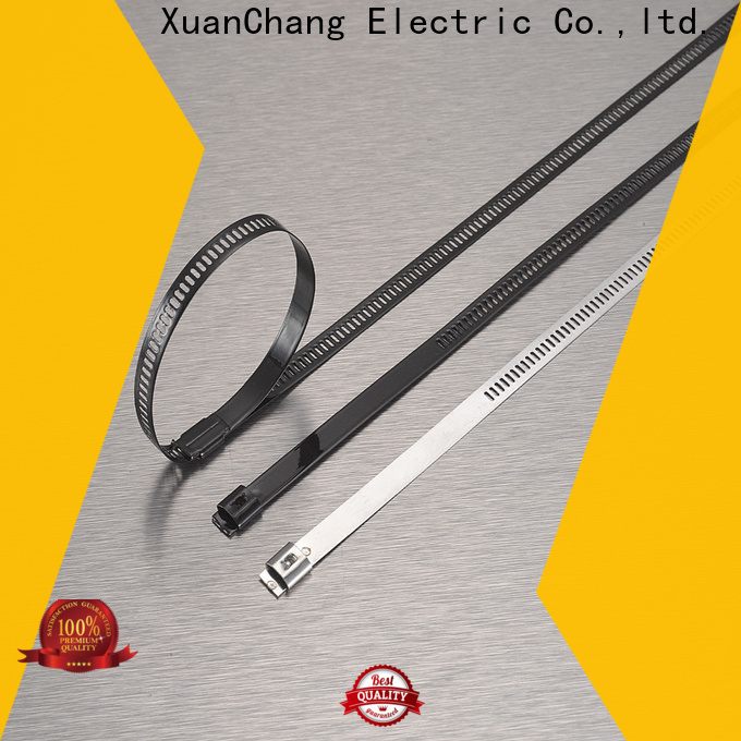 XCCH New pvc coated ss cable ties supply in power transmission
