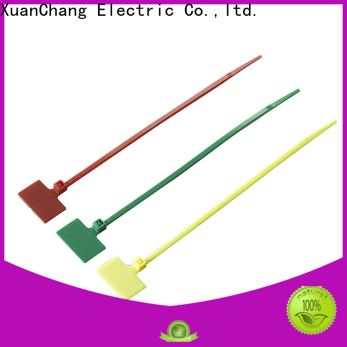 custom cable tag tie price factory in food processing