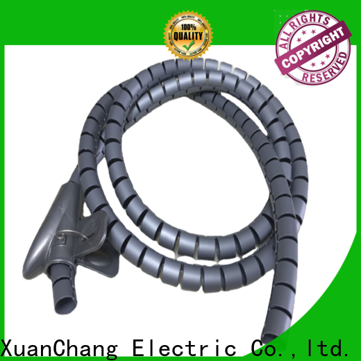 custom black spiral cable wrap suppliers in chemical plants