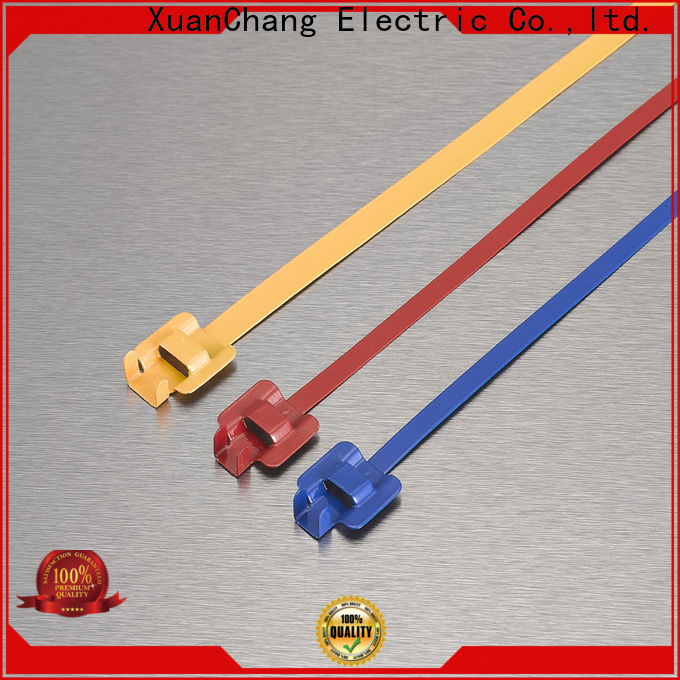 XCCH pvc coated cable ties supply for pulping