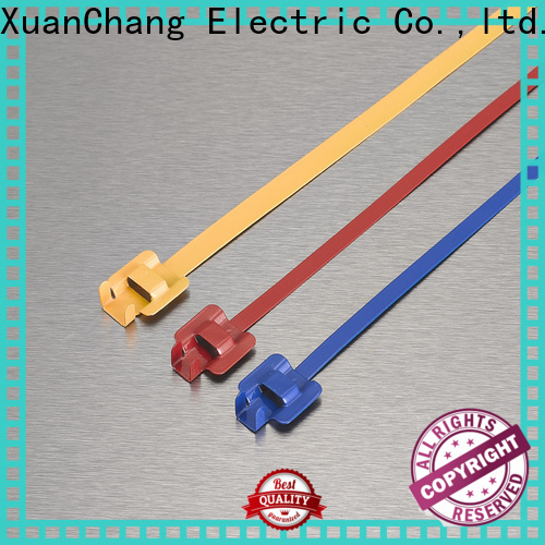 XCCH custom pvc coated stainless steel cable ties company for industrial