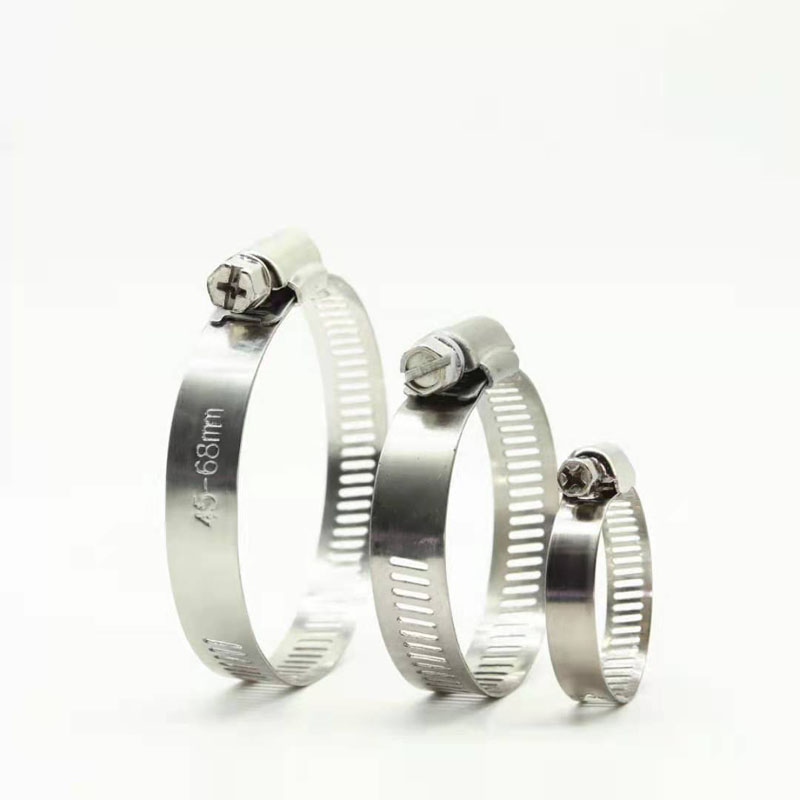 Stainless Steel  Miniature Worm Gear Hose Clamp